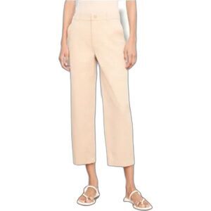 Lilly Pulitzer Capri Pants Women's Size 10 Light Khaki Palm Beach Fit Cropped